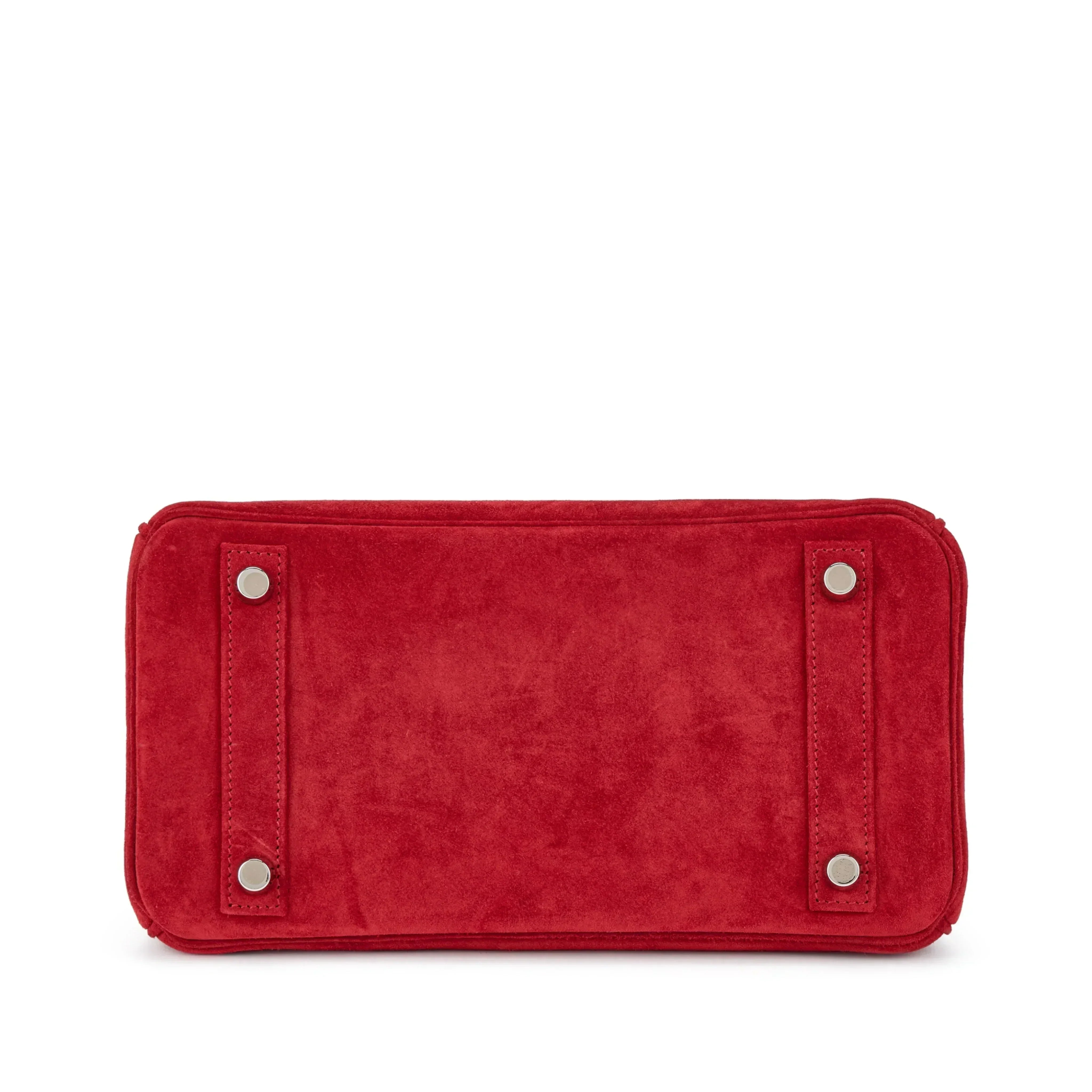 Birkin 25 Palladium Hardware Rouge Vif Doblis