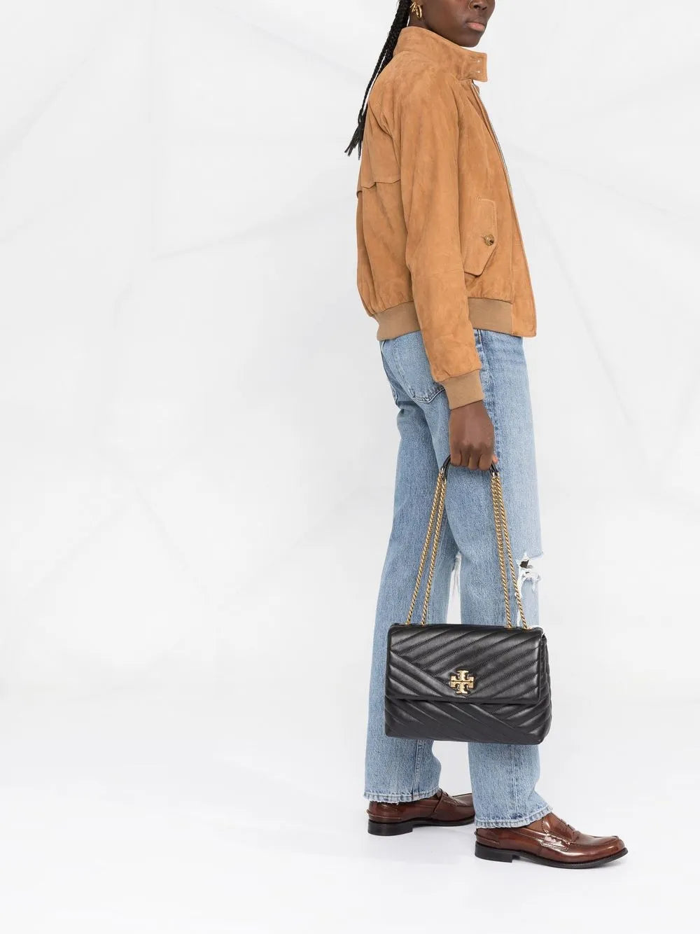 Tory Burch Kira chevron shoulder bag