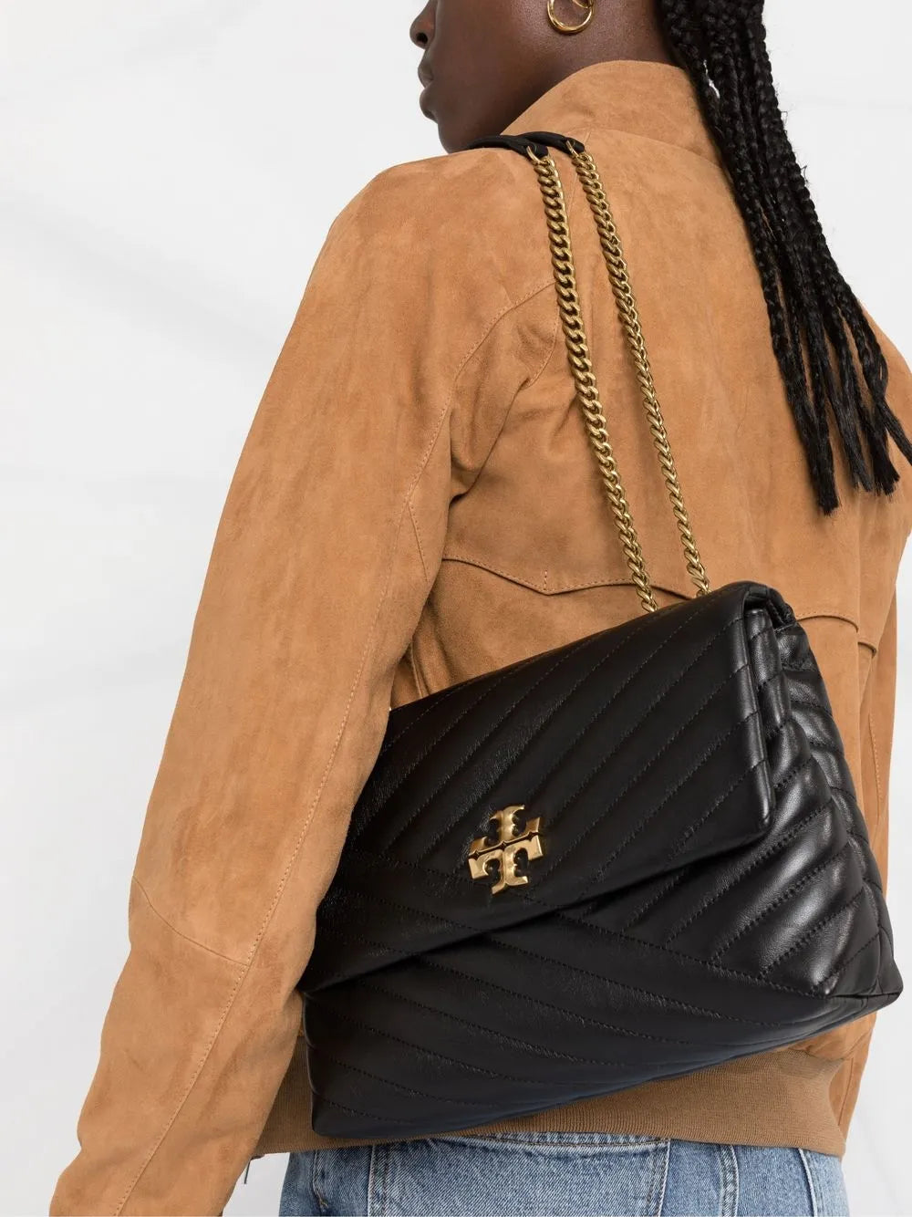 Tory Burch Kira chevron shoulder bag