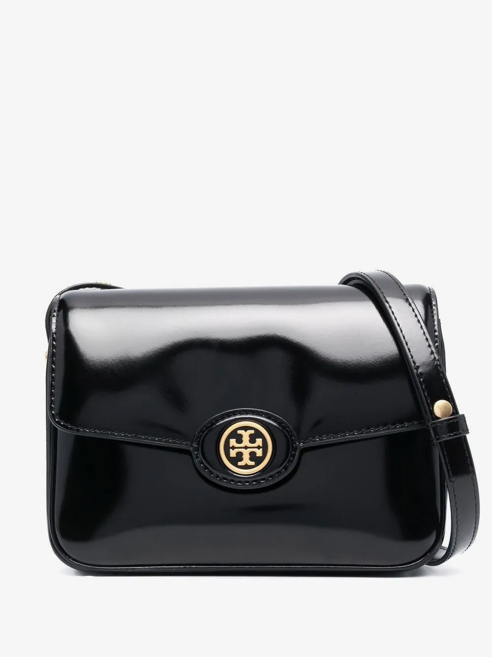 Tory Burch Robinson spazzolato-leather shoulder bag