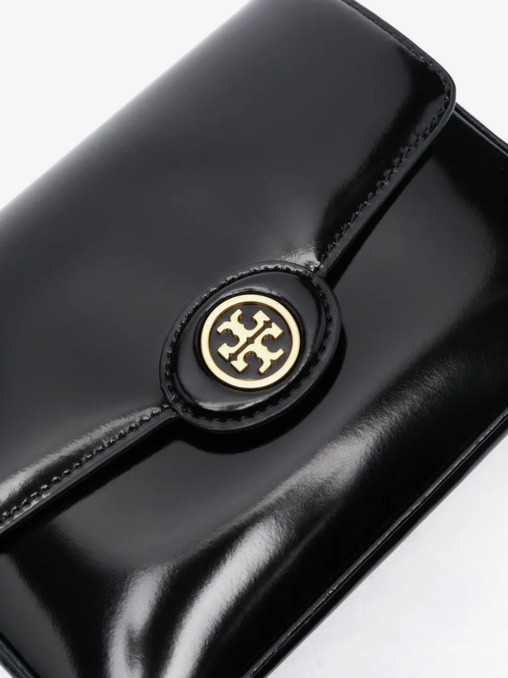 Tory Burch Robinson spazzolato-leather shoulder bag