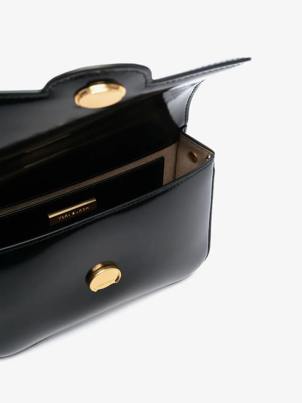 Tory Burch Robinson spazzolato-leather shoulder bag