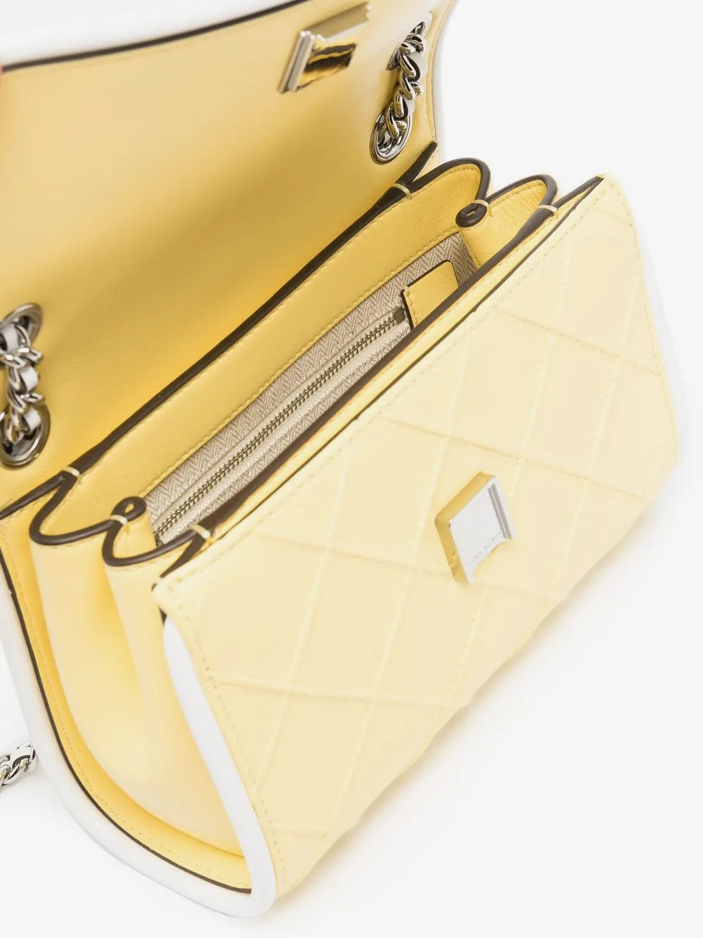 Tory Burch embossed and quilted cross-body bag