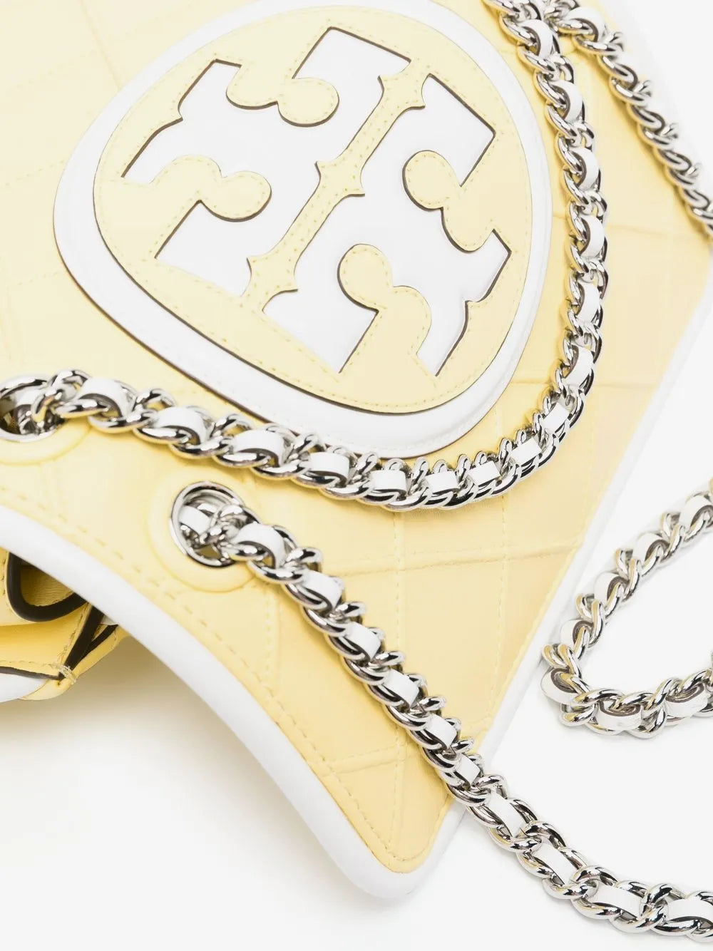 Tory Burch embossed and quilted cross-body bag