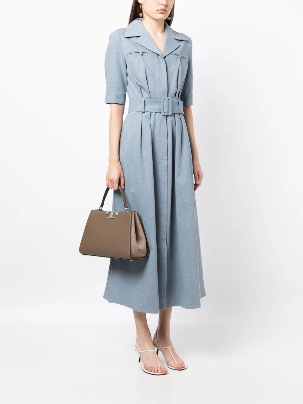 Tory Burch Eleanor pebbled satchel