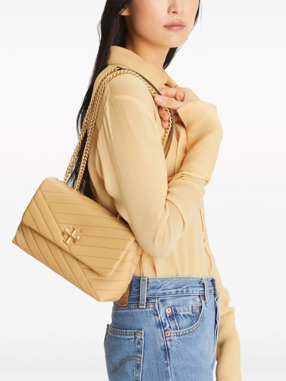 Tory Burch small Kira Chevron shoulder bag