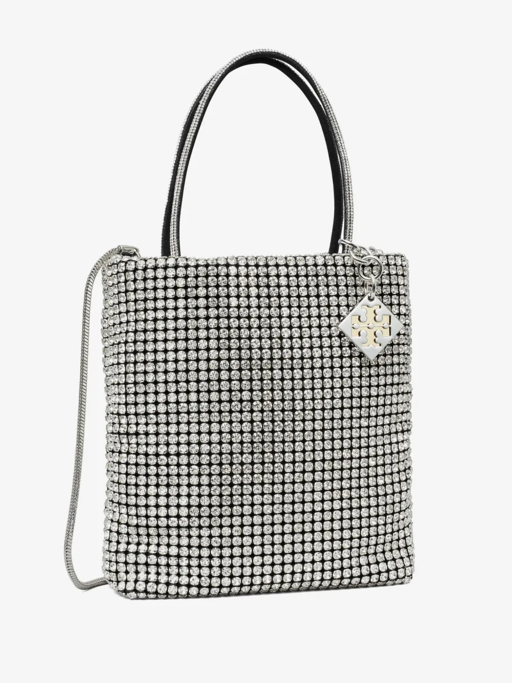 Tory Burch mini Night Owl crystal-embellished tote bag
