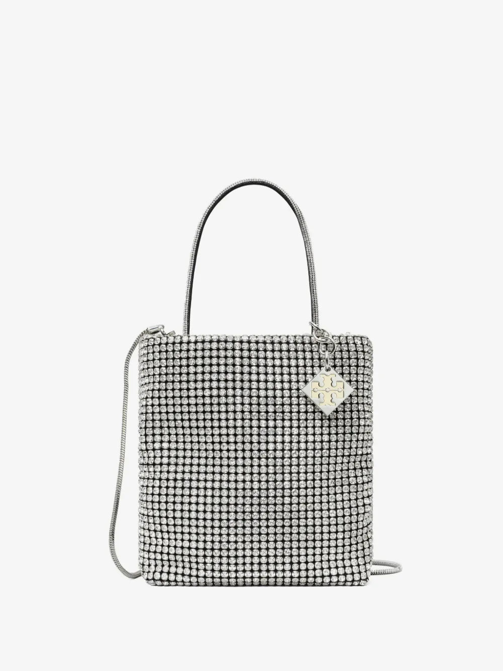 Tory Burch mini Night Owl crystal-embellished tote bag