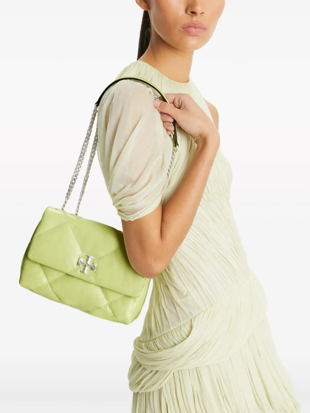 Tory Burch small Kira diamond-quilted convertible shoulder bag