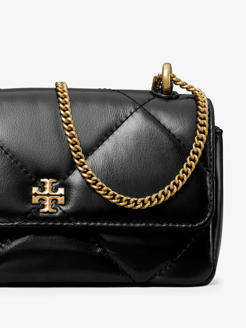 Tory Burch mini Kira diamond quilt flap bag