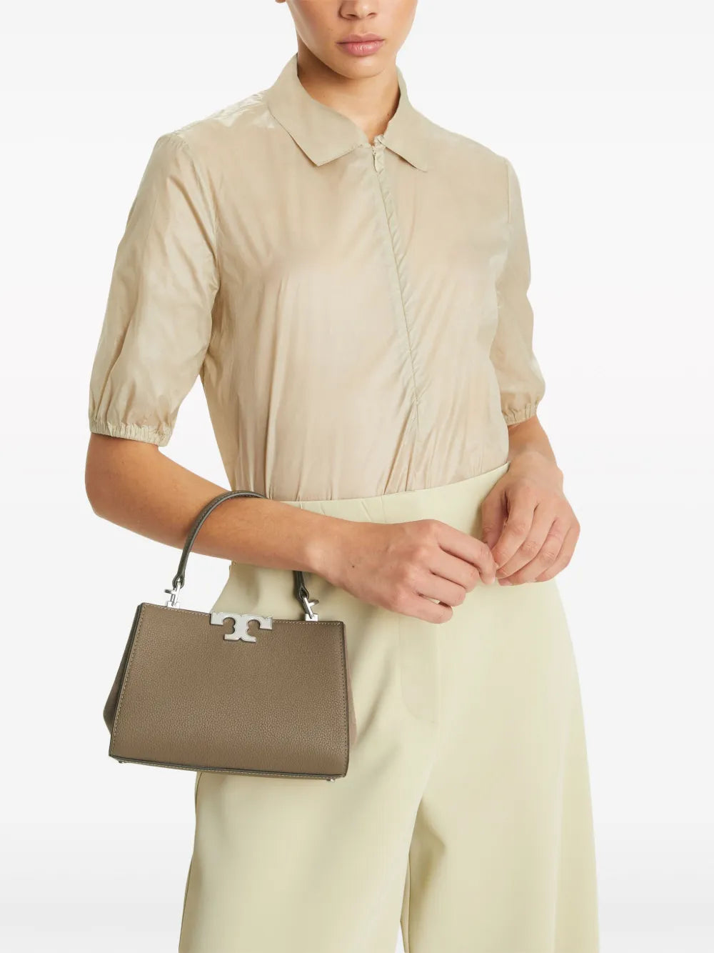 Tory Burch mini Eleanor pebbled satchel