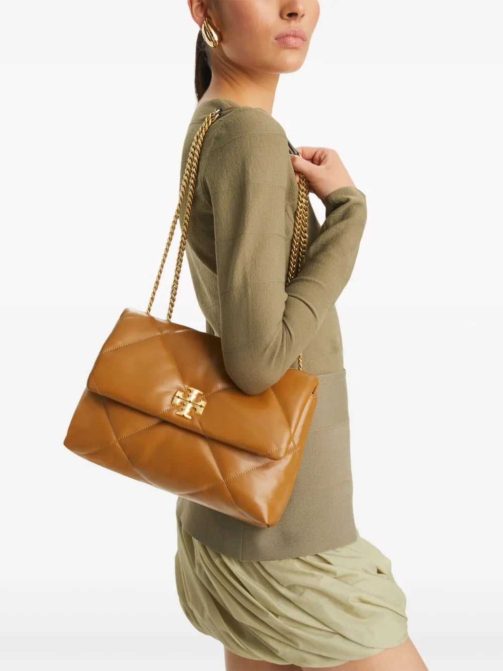 Tory Burch Kira diamond-quilted convertible shoulder bag