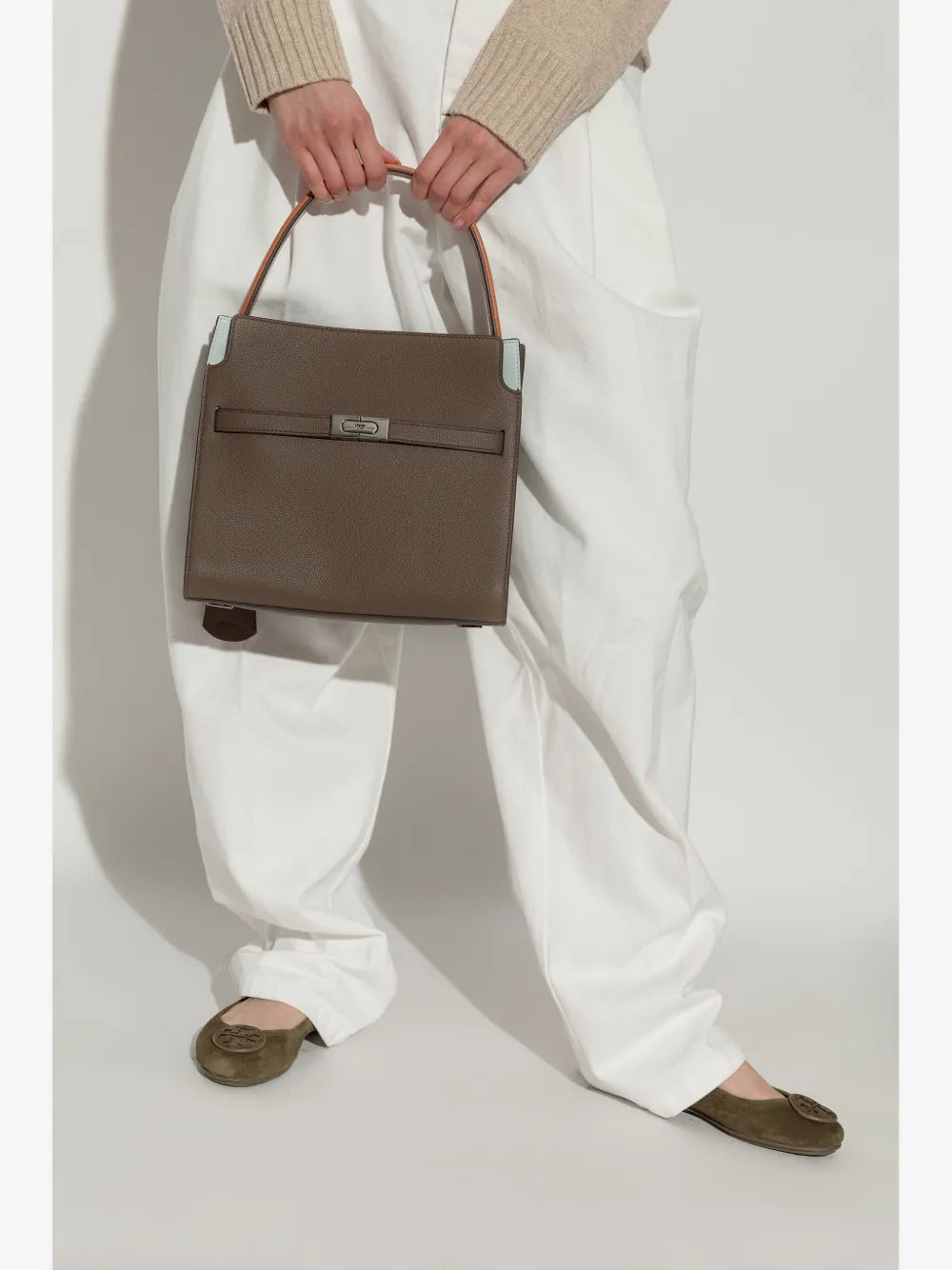 Tory Burch small Lee Radziwill satchel