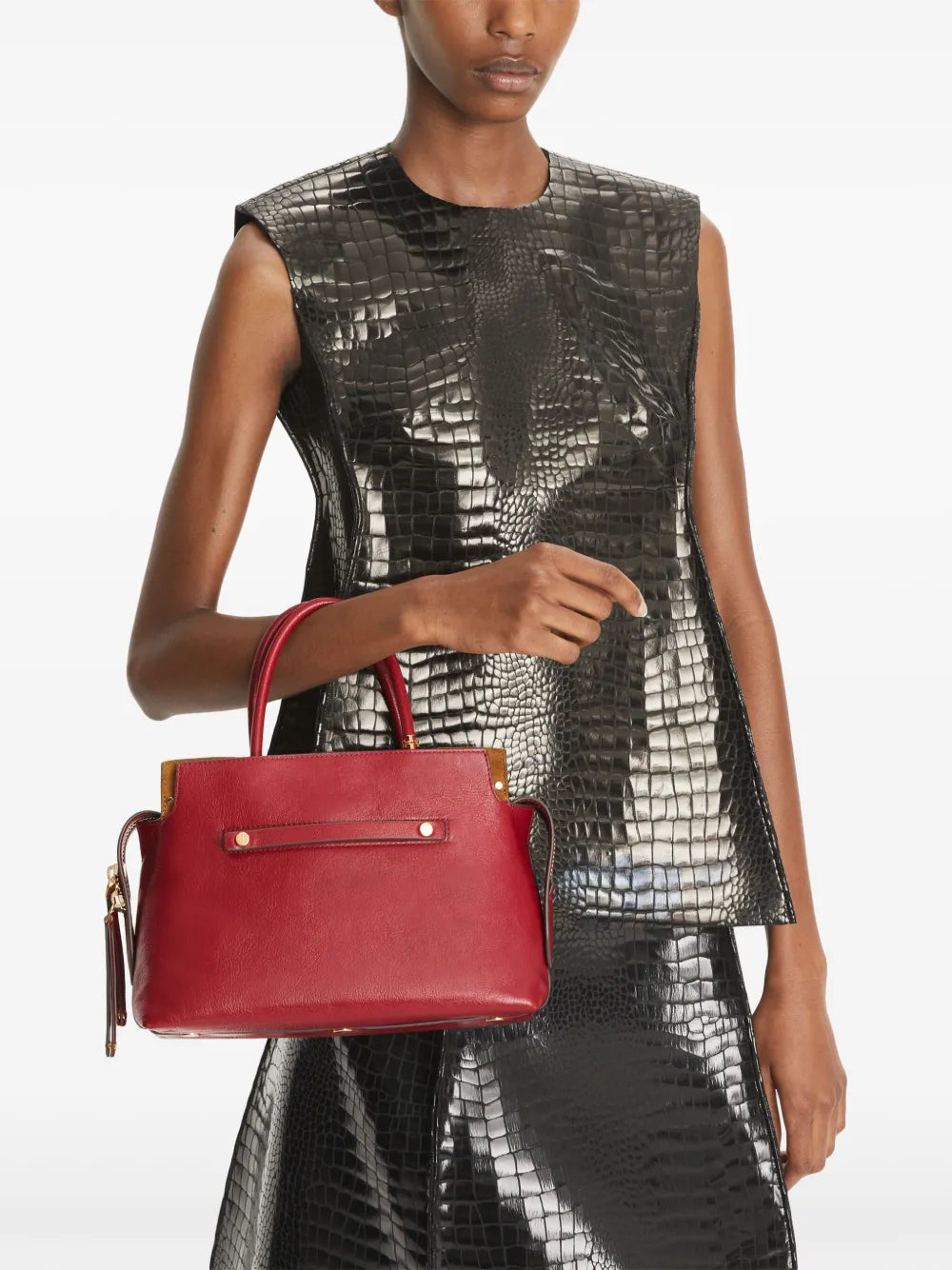 Tory Burch Mercer Textured tote bag