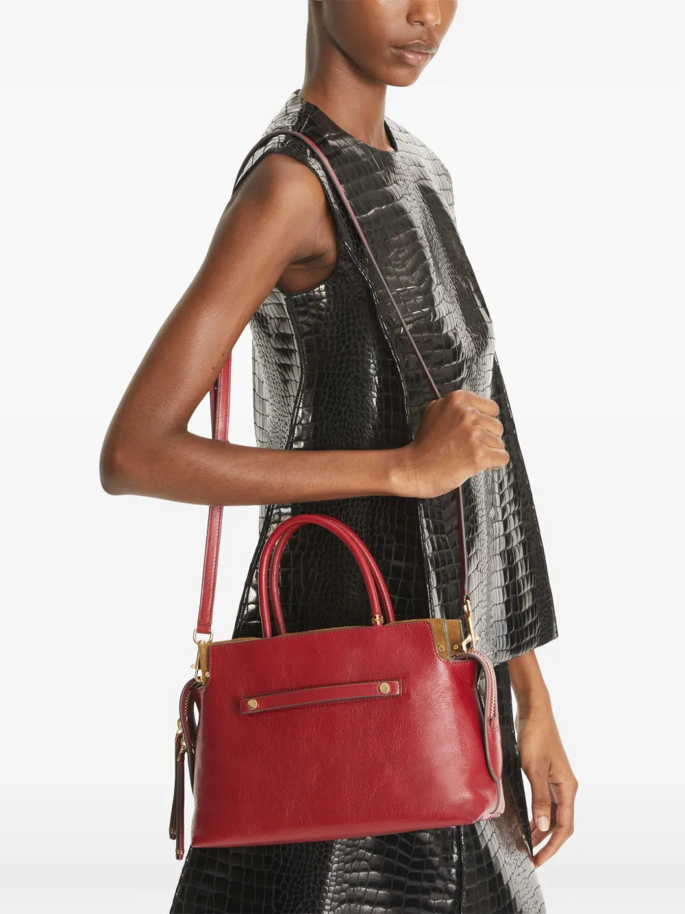 Tory Burch Mercer Textured tote bag