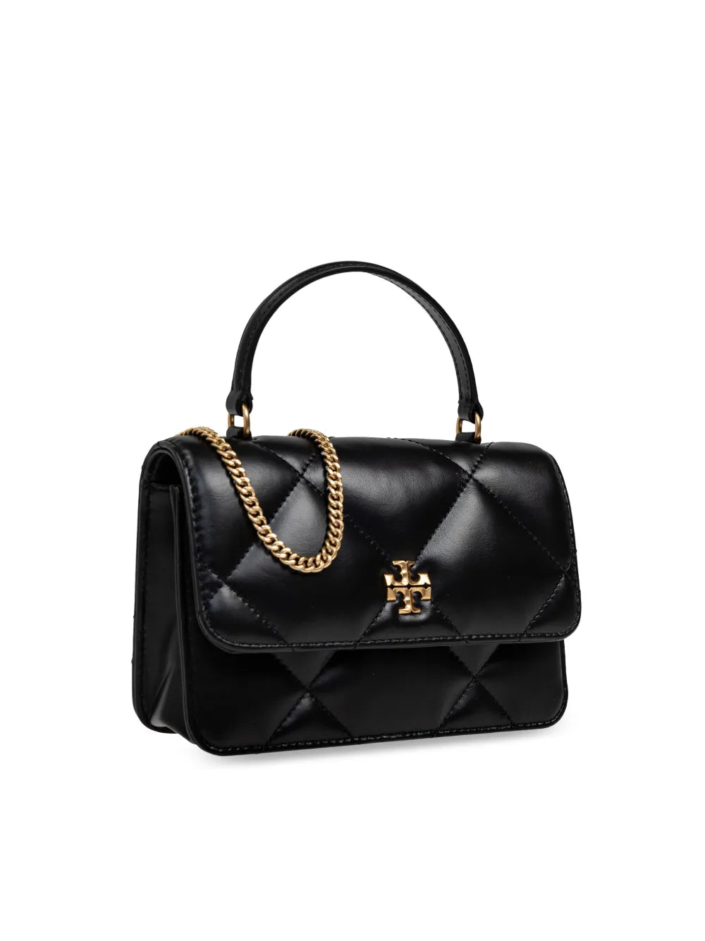 Tory Burch mini Kira diamond quilt top-handle crossbody