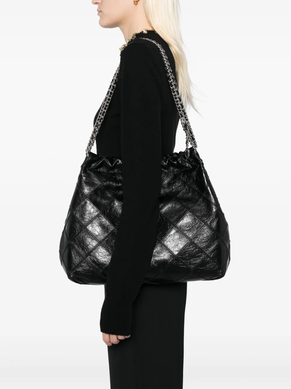 Tory Burch Fleming soft distressed shoulder bag