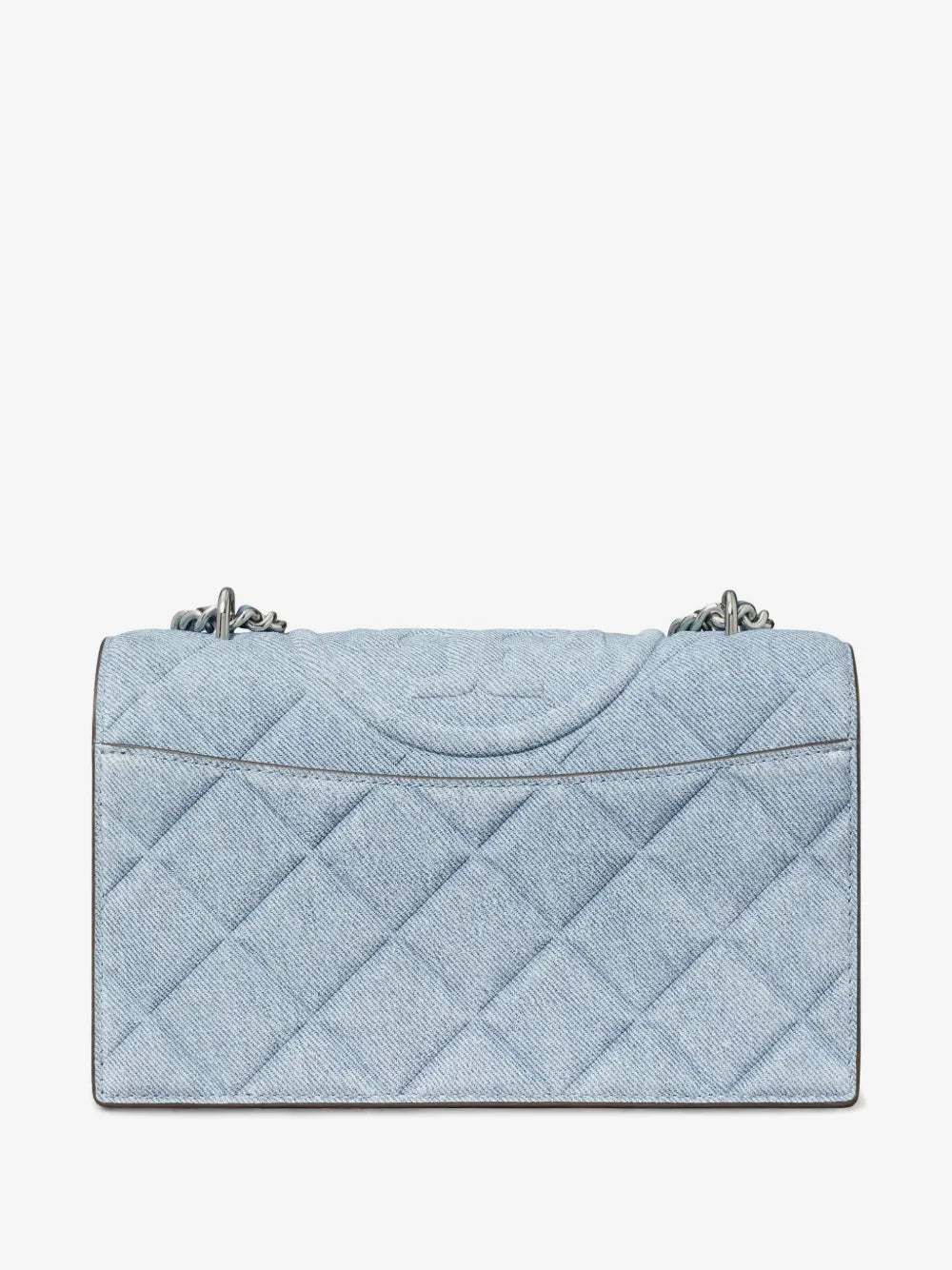 Tory Burch small Fleming denim convertible shoulder bag