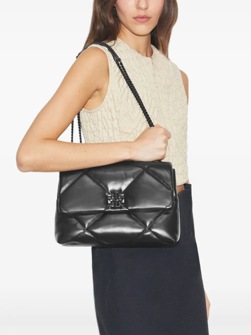 Tory Burch Kira diamond quilt shoulder bag