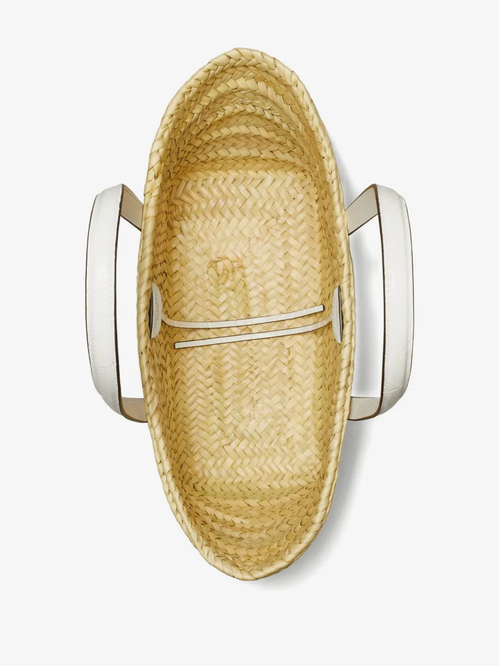 Tory Burch small Ella croc-embossed framed tote bag