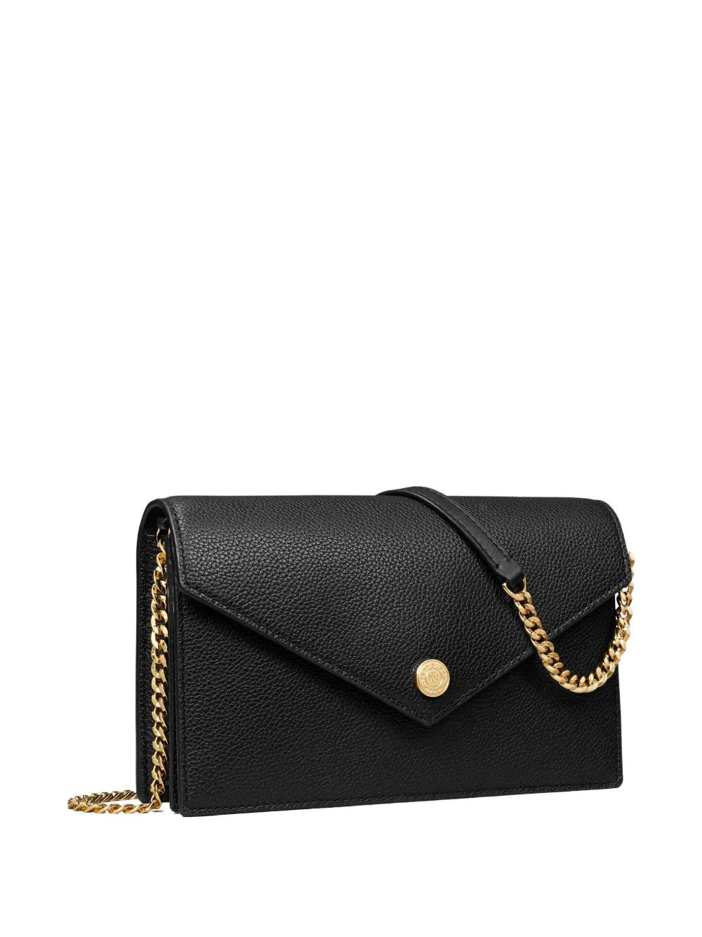 Tory Burch grained leather envelope clutch bag