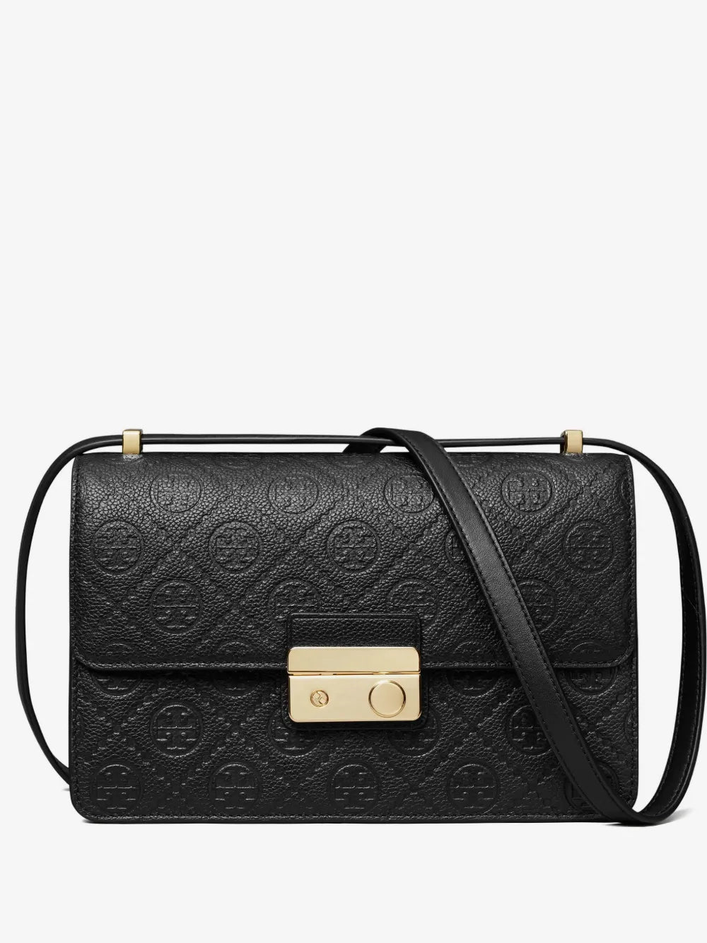 Tory Burch T-Monogram embossed leather shoulder bag