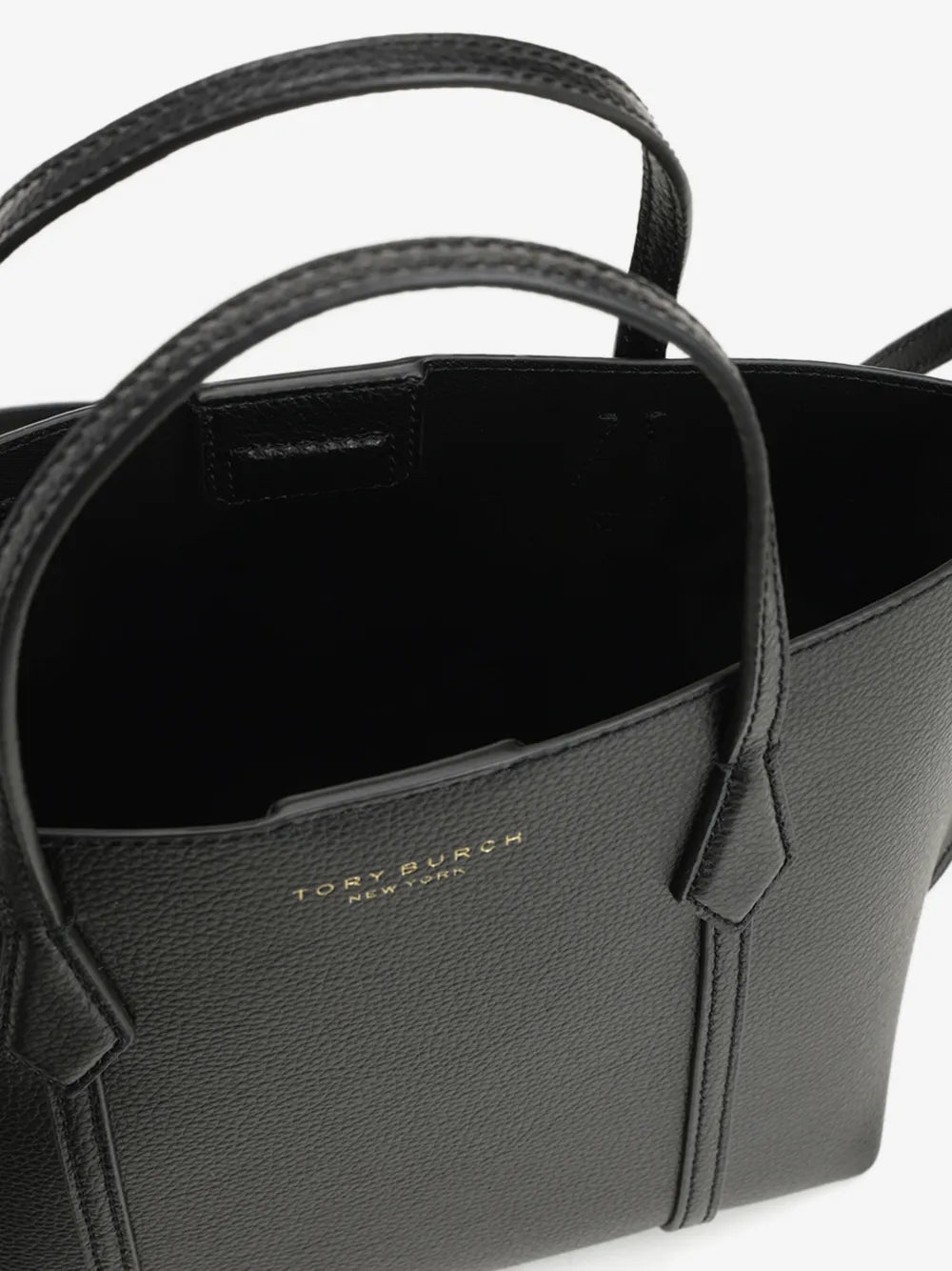 Tory Burch small Perry pebbled leather tote bag