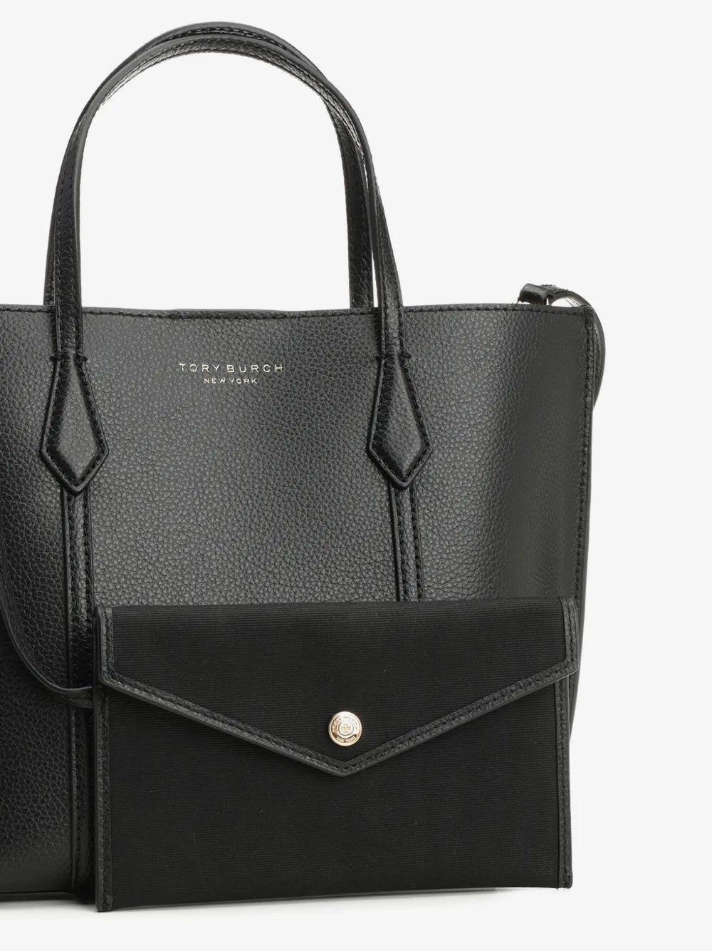 Tory Burch small Perry pebbled leather tote bag
