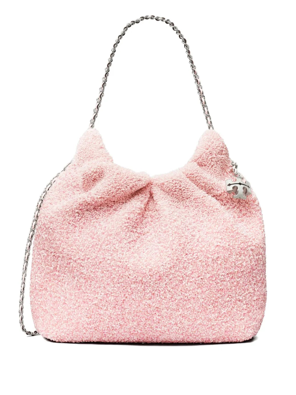 Tory Burch mini Fleming textured bucket bag