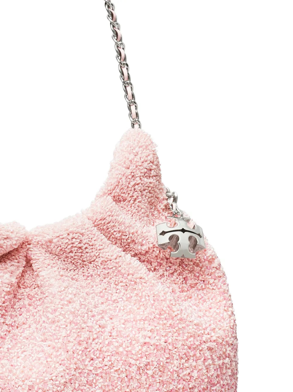 Tory Burch mini Fleming textured bucket bag