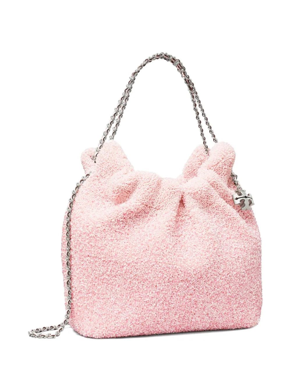 Tory Burch mini Fleming textured bucket bag