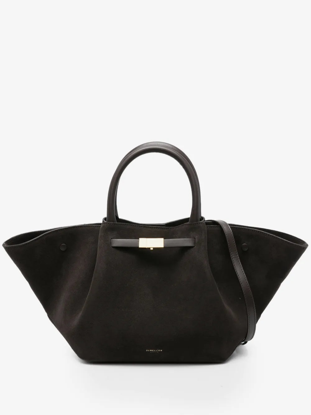 DeMellier midi New York suede tote bag
