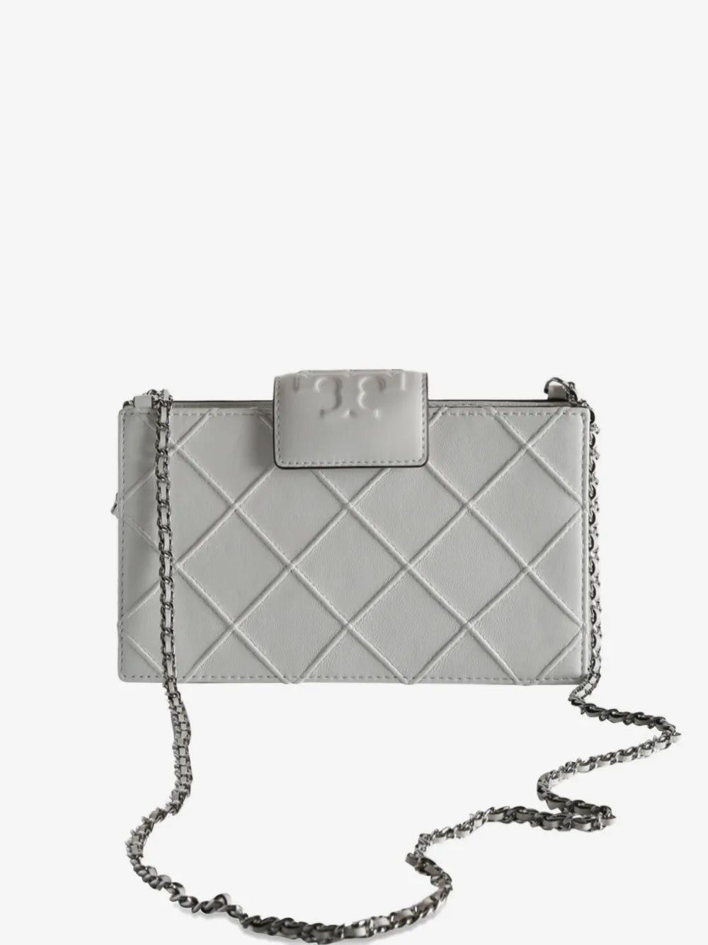 Tory Burch mini Fleming quilted chain cross body bag