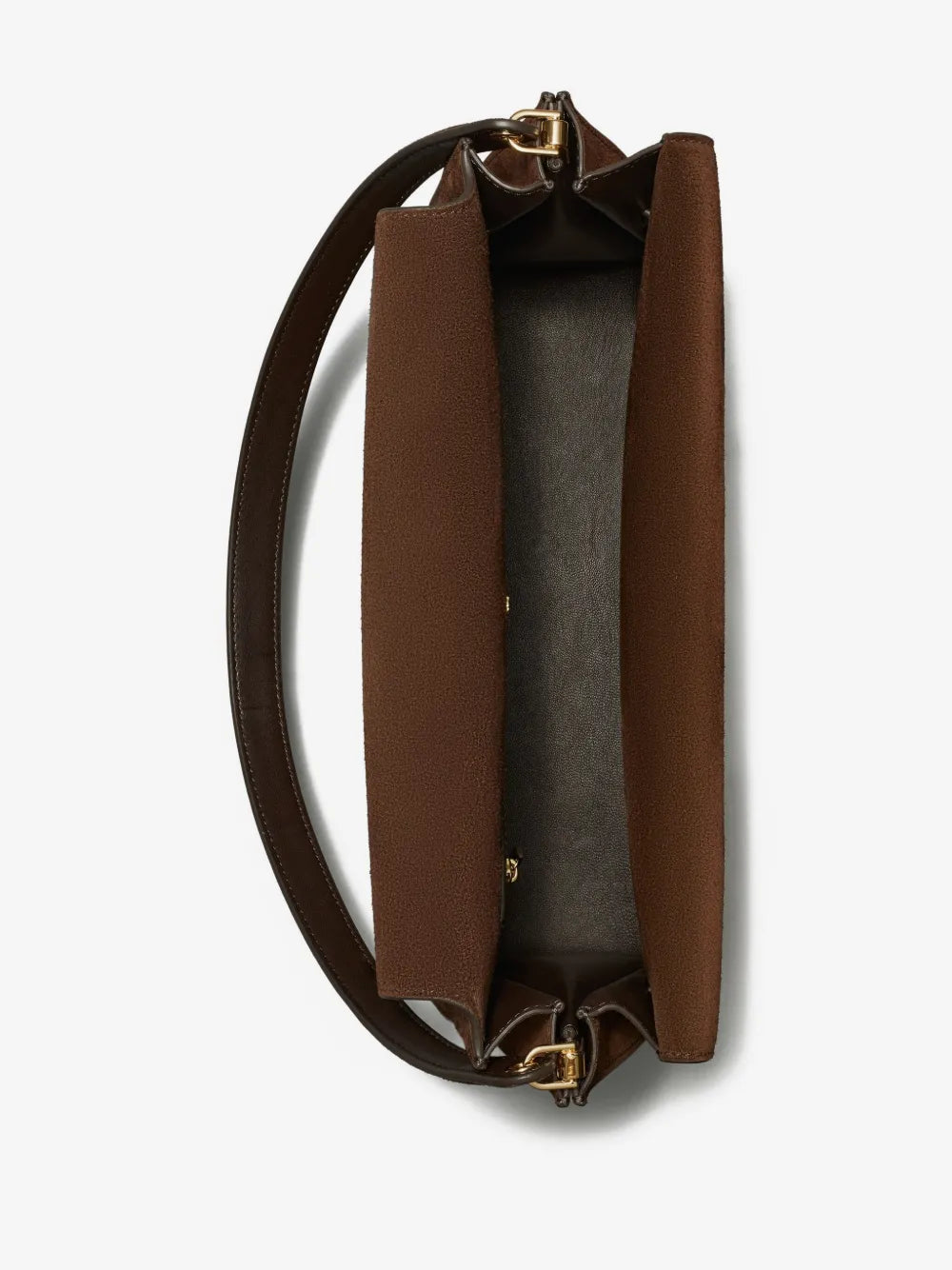 Tory Burch large Lee Radziwill suede shoulder bag