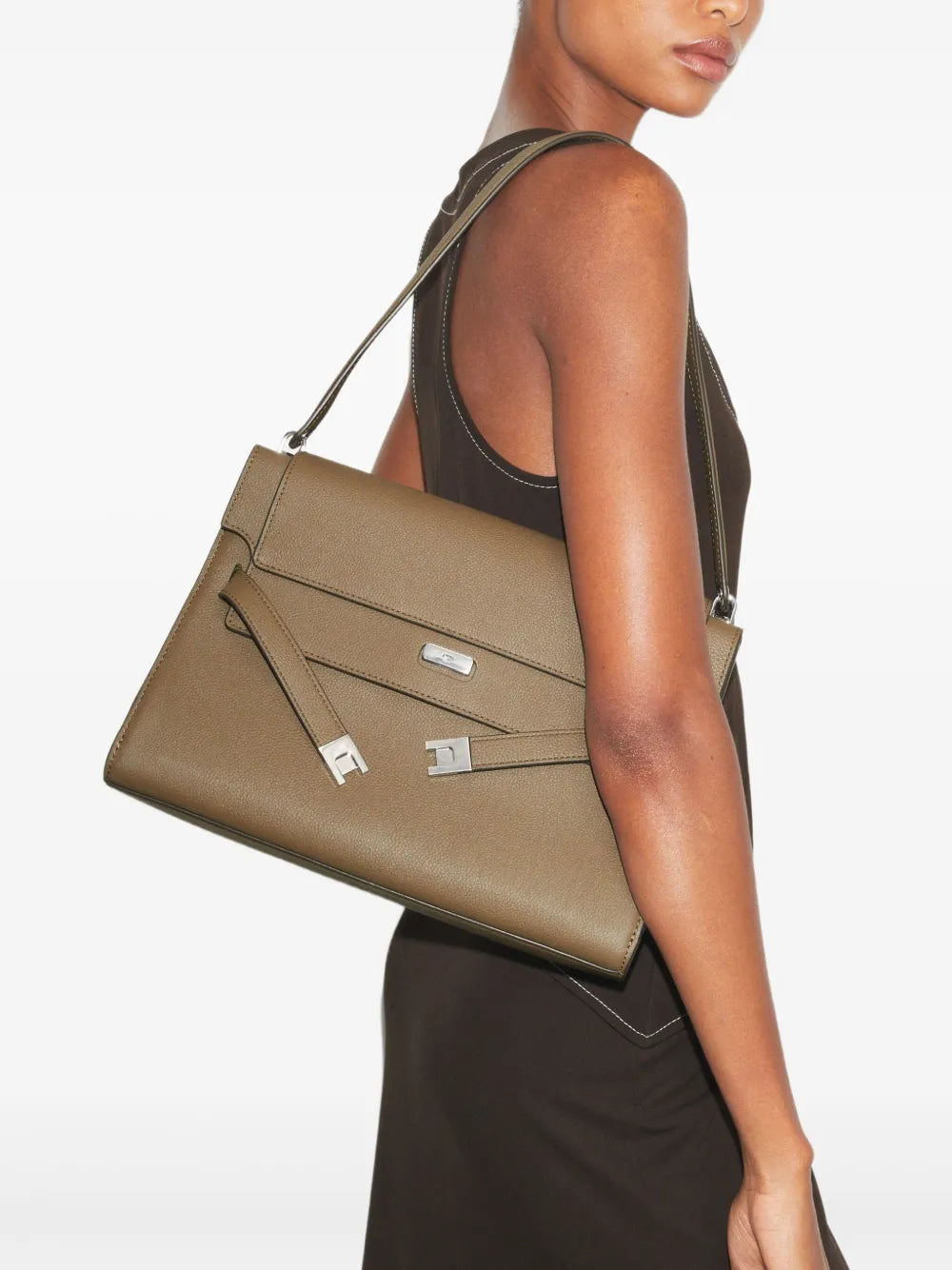 Tory Burch large Lee Radziwill shoulder bag