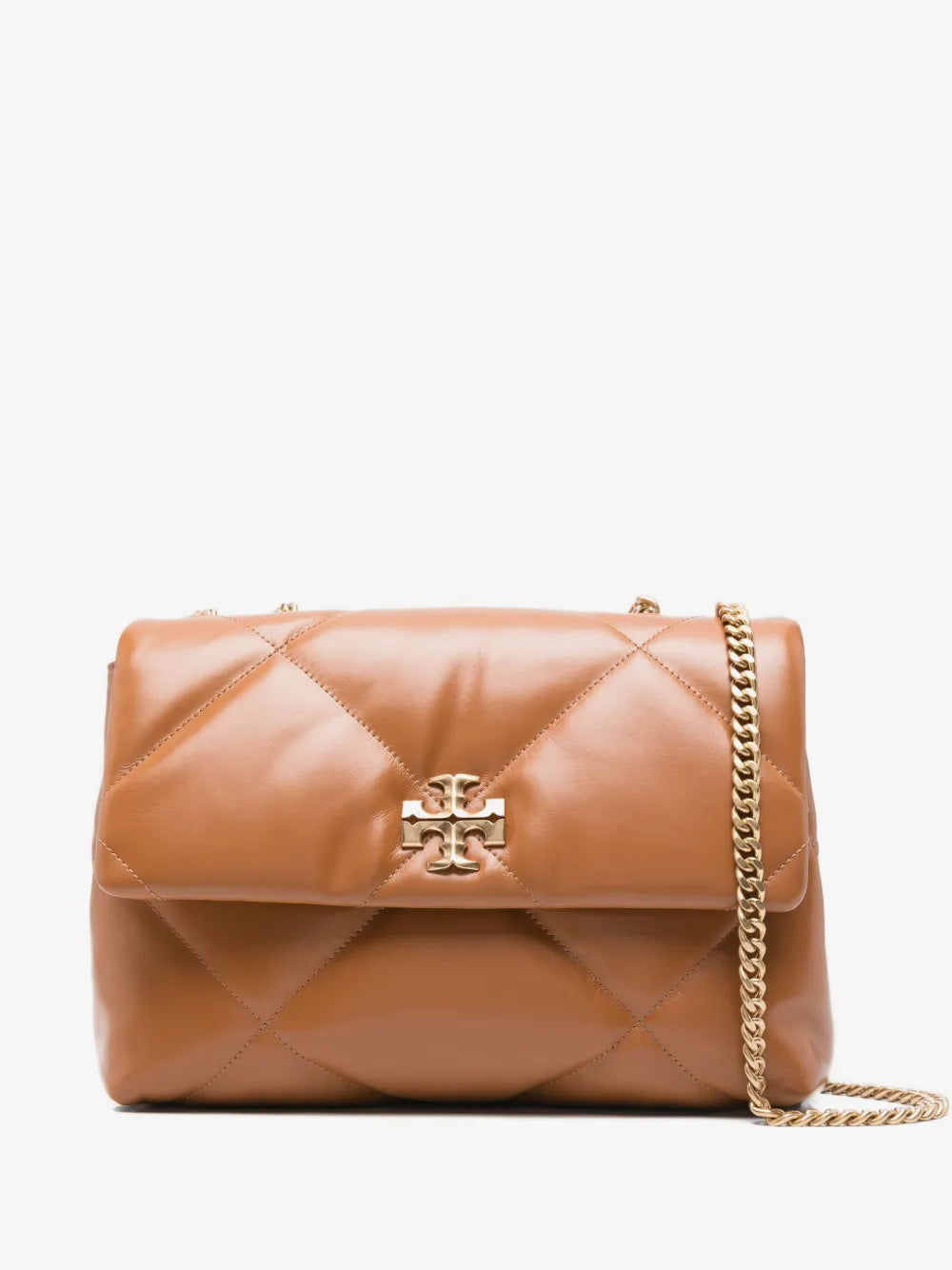 Tory Burch Kira diamond-quilted leather shoulder bag