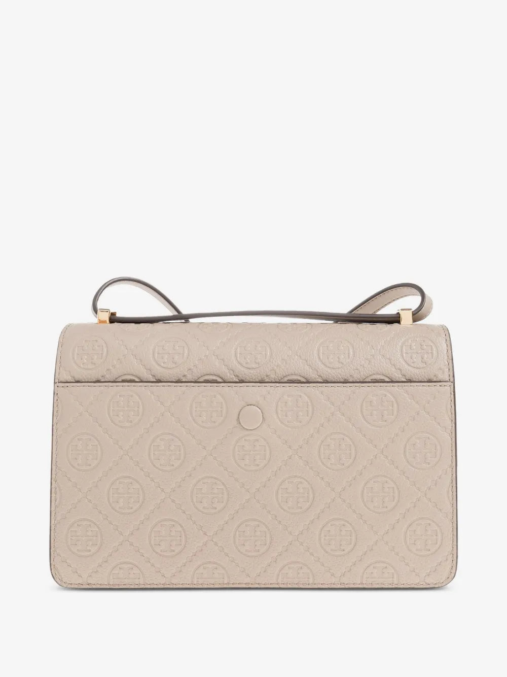 Tory Burch embossed-logo flap bag