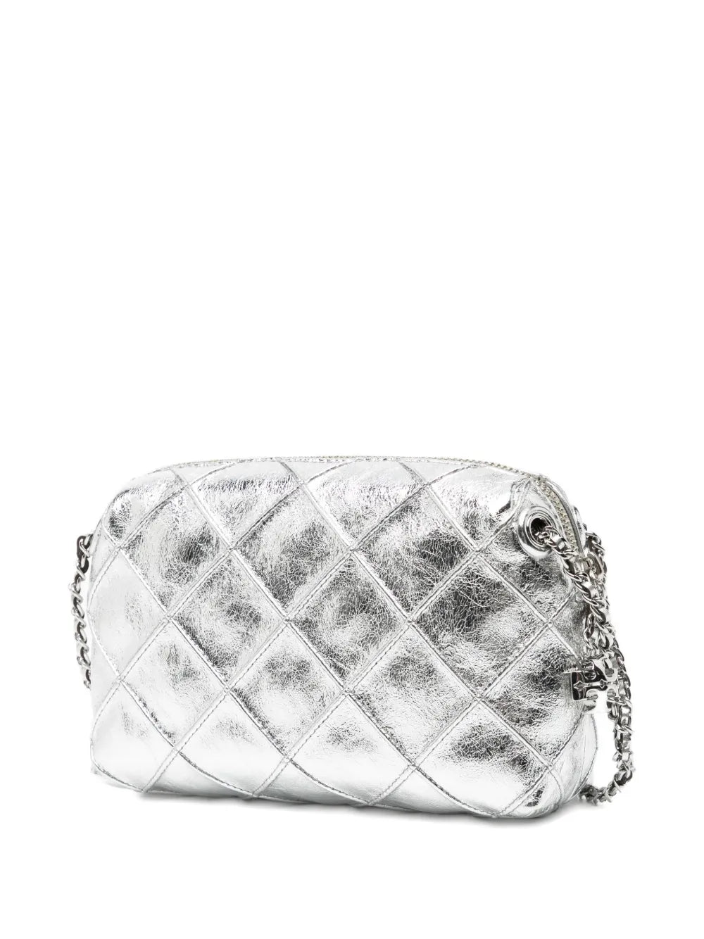 Tory Burch Fleming soft metallic crossbody bag