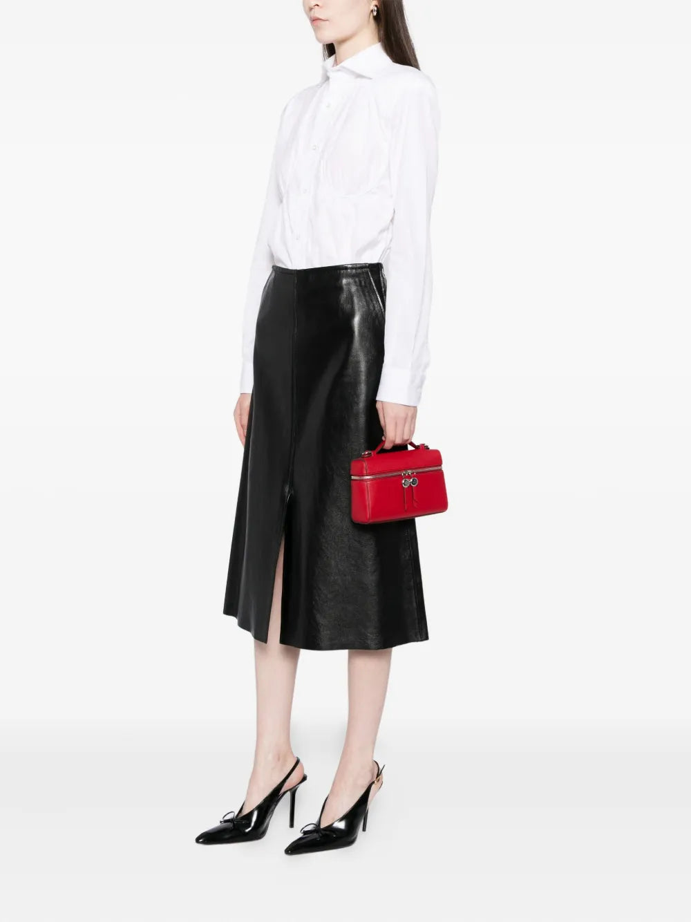 Tory Burch slim Romy top handle bag