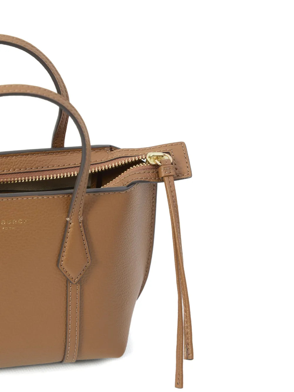 Tory Burch mini Perry zip-top leather tote bag