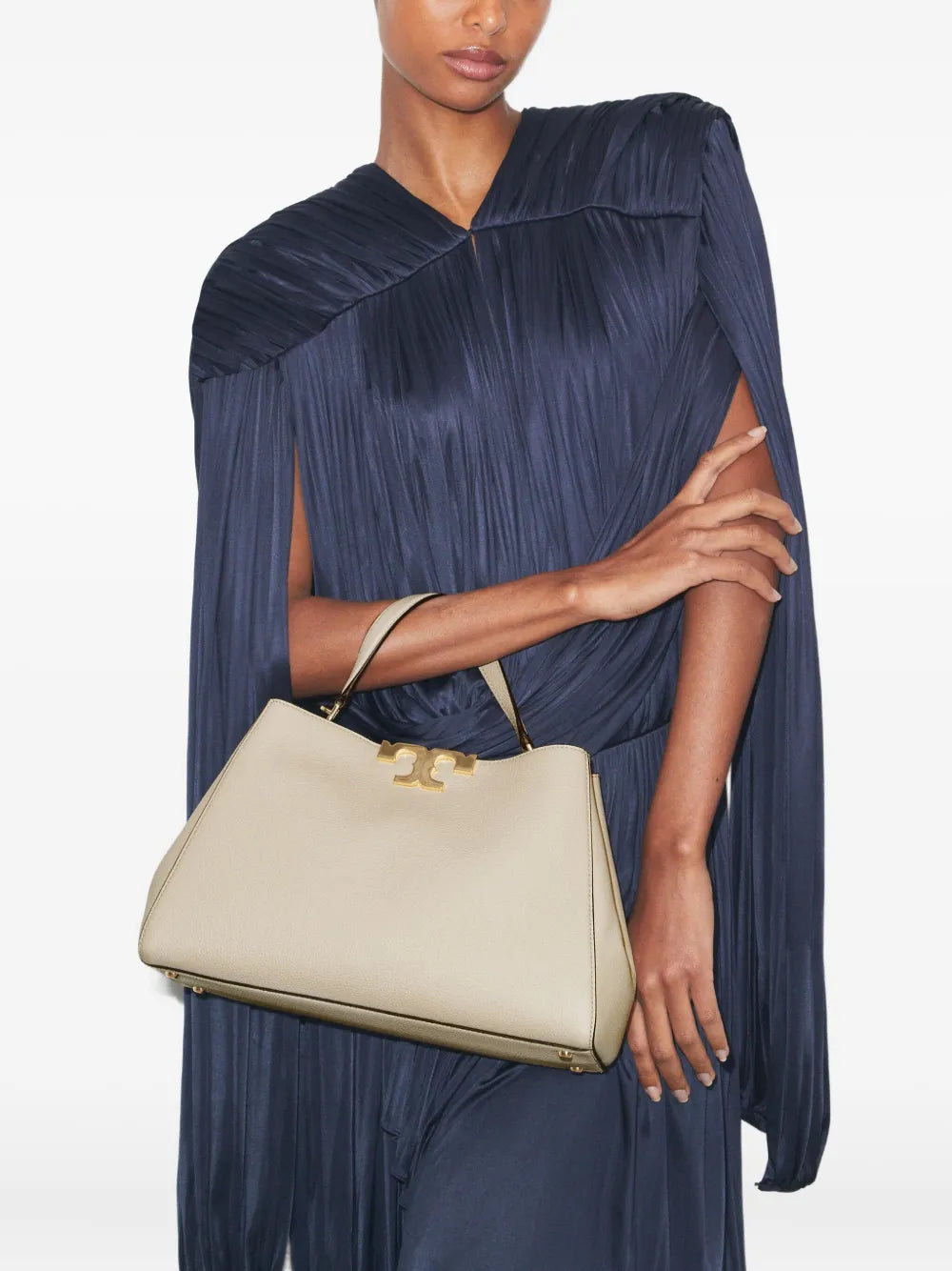 Tory Burch Eleanor Soft logo-plaque tote bag