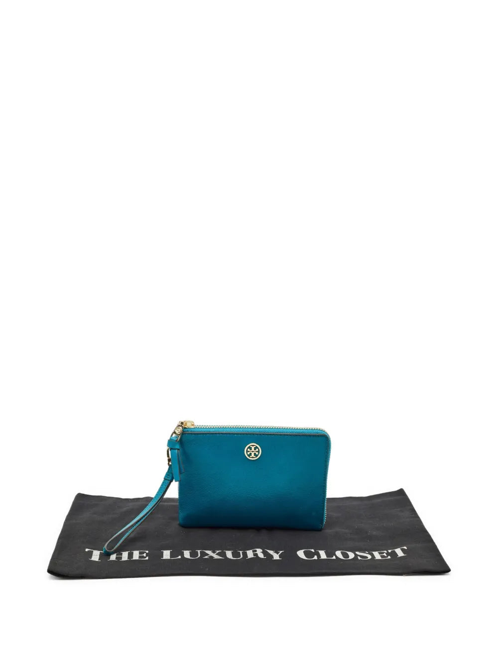 Tory Burch 2010s zip wristlet clutch bag