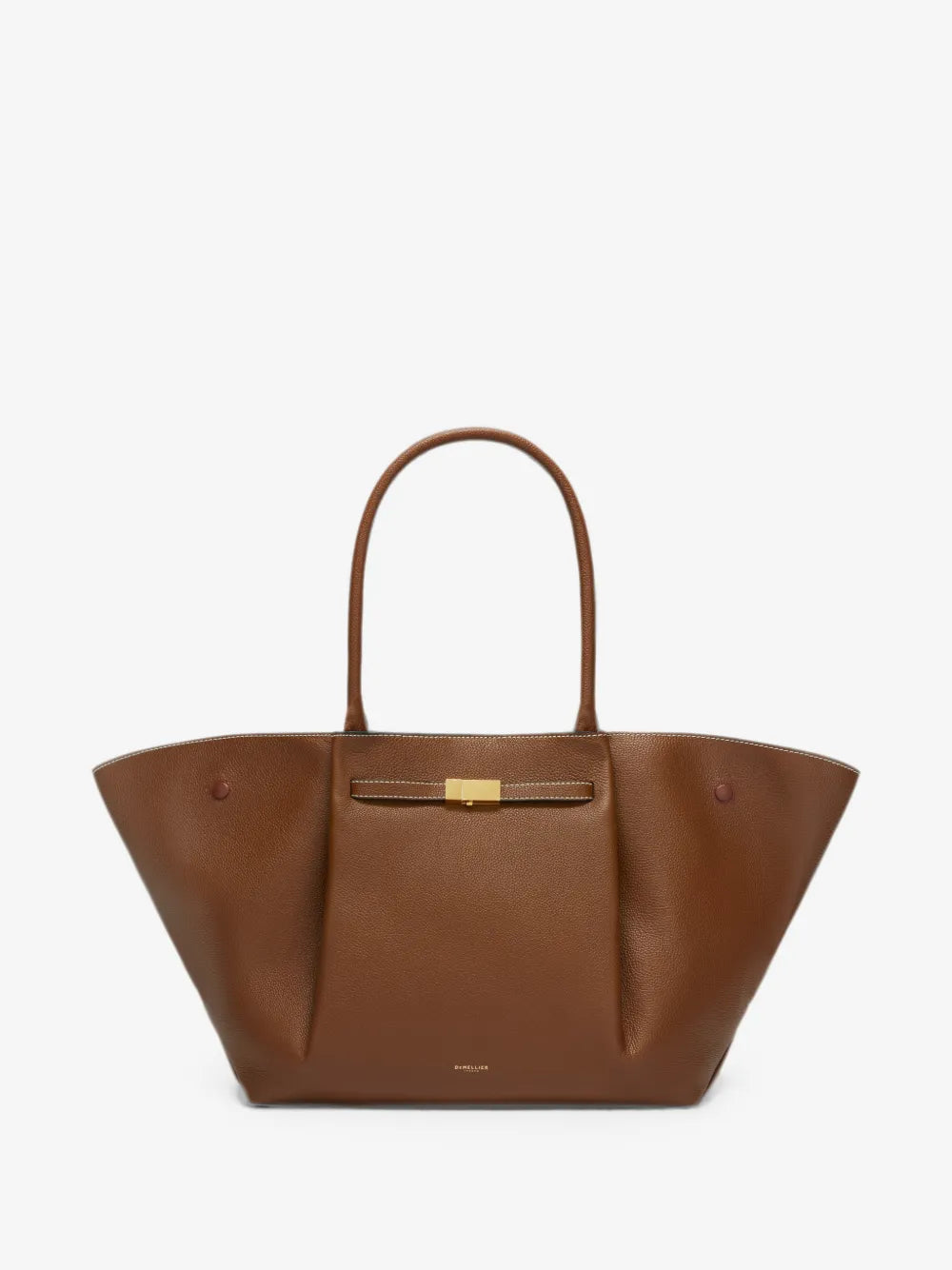 DeMellier New York grain leather tote bag
