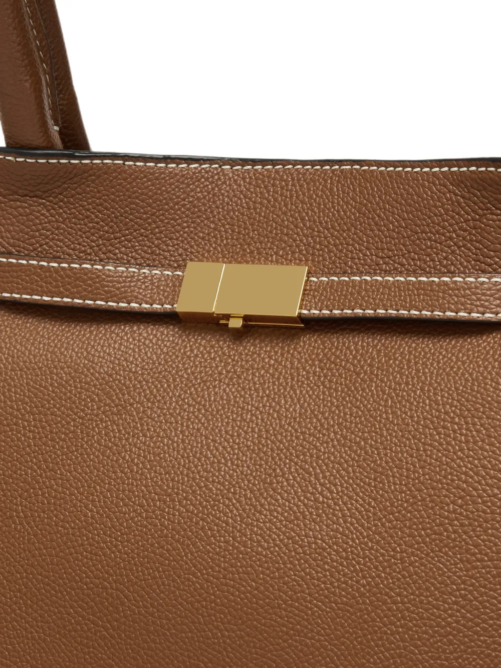 DeMellier New York grain leather tote bag