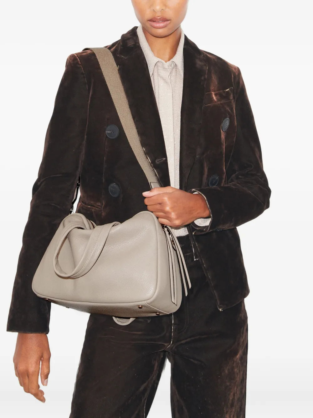 Tory Burch leather satchel bag