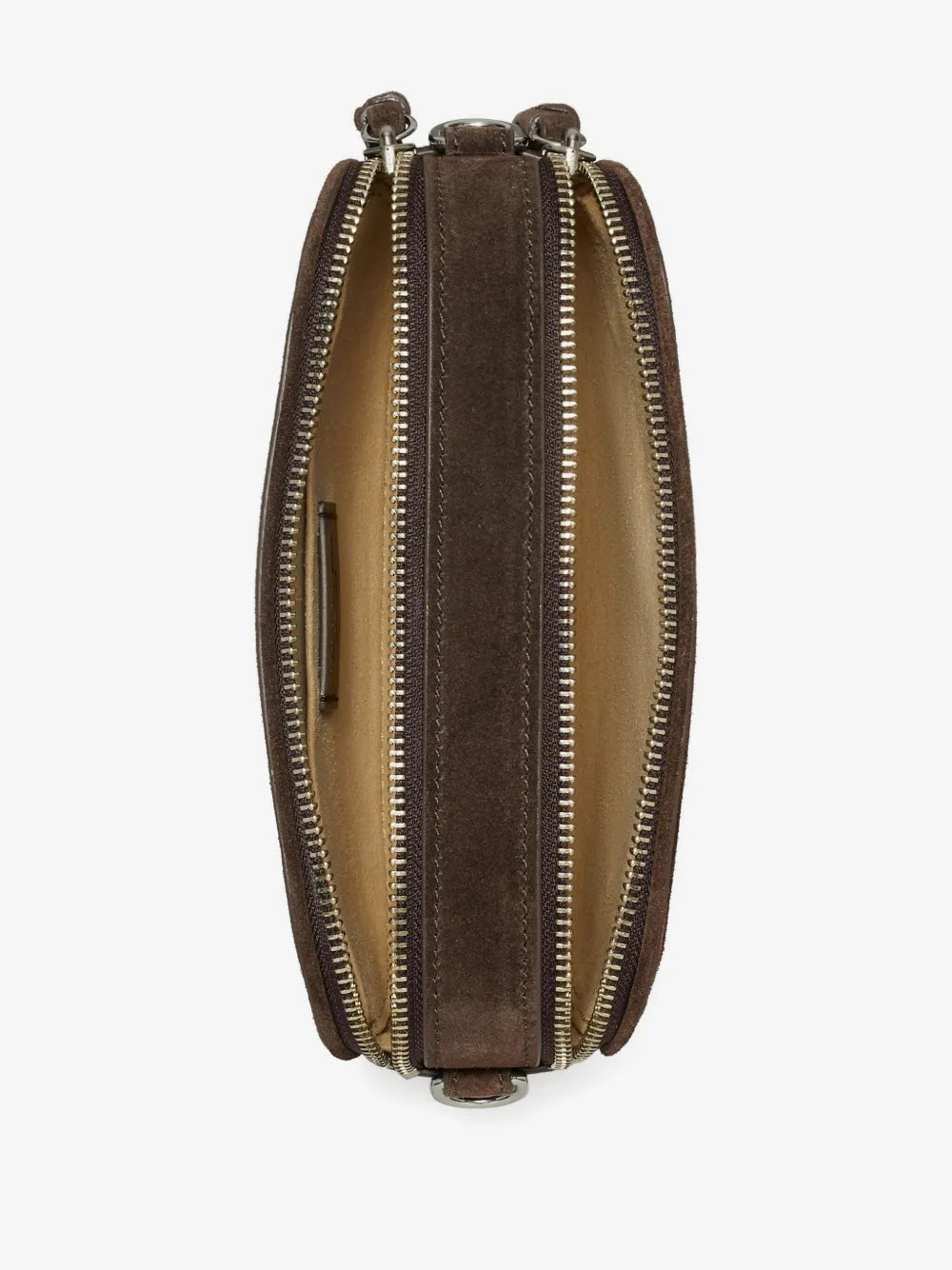 Tory Burch mini Miller logo-studded suede crossbody bag