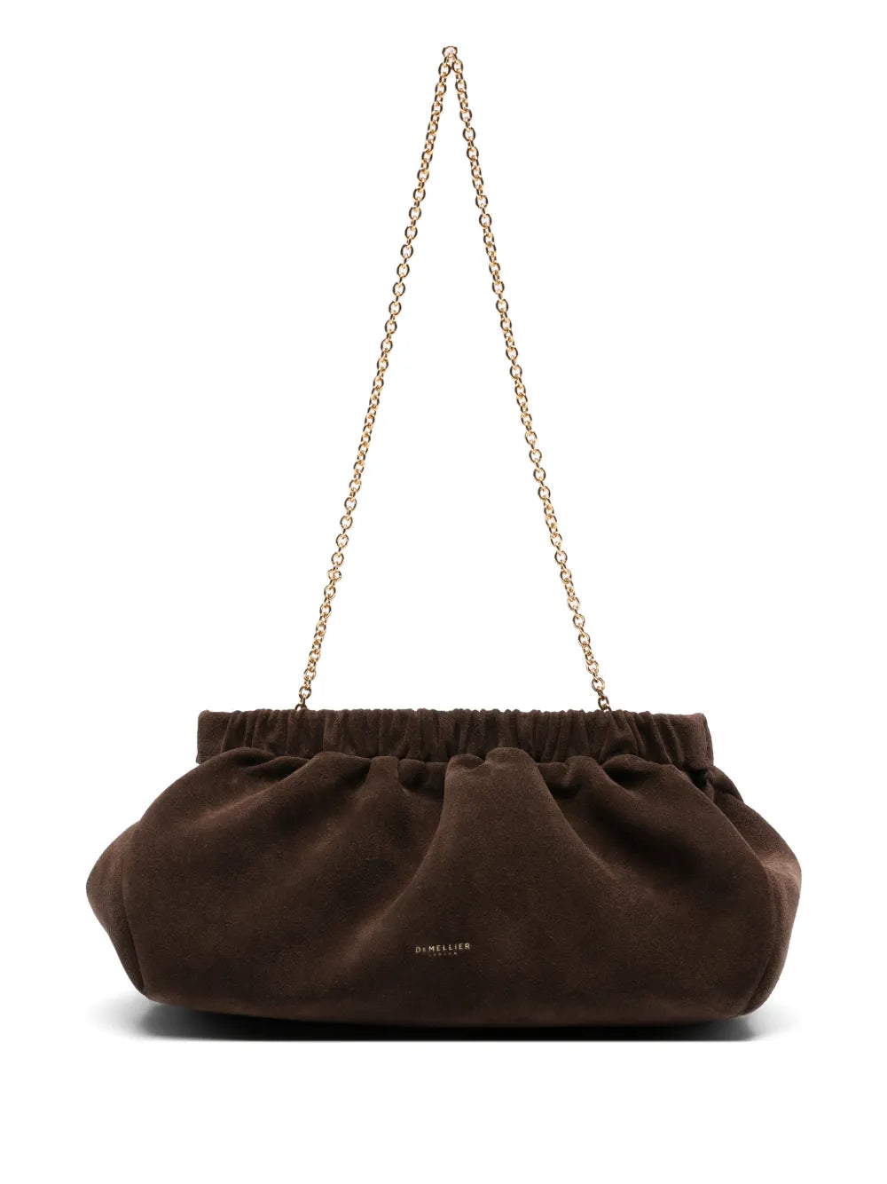 DeMellier Miami suede clutch bag