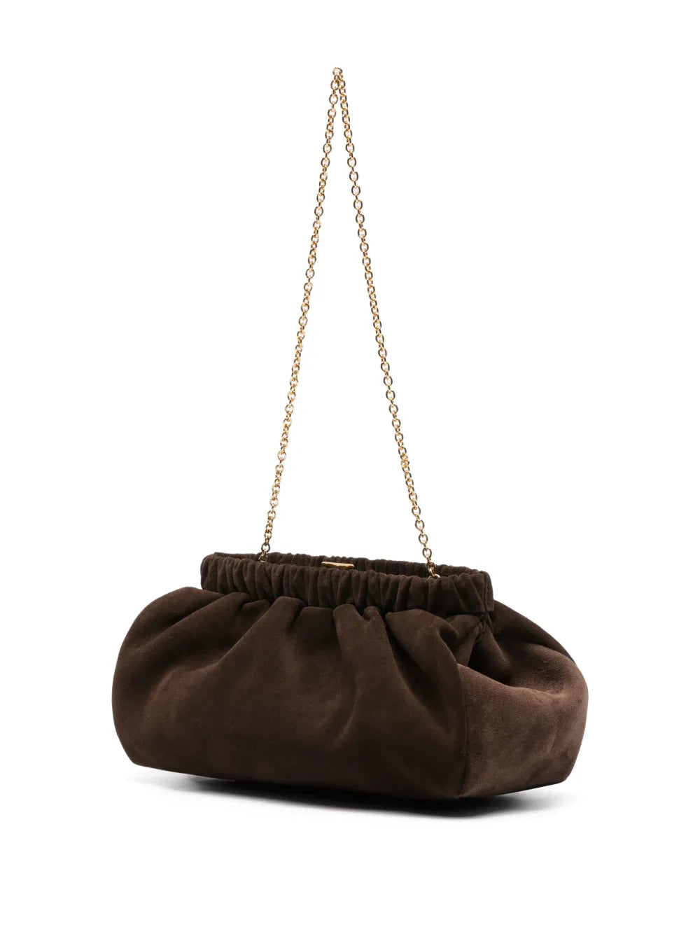 DeMellier Miami suede clutch bag