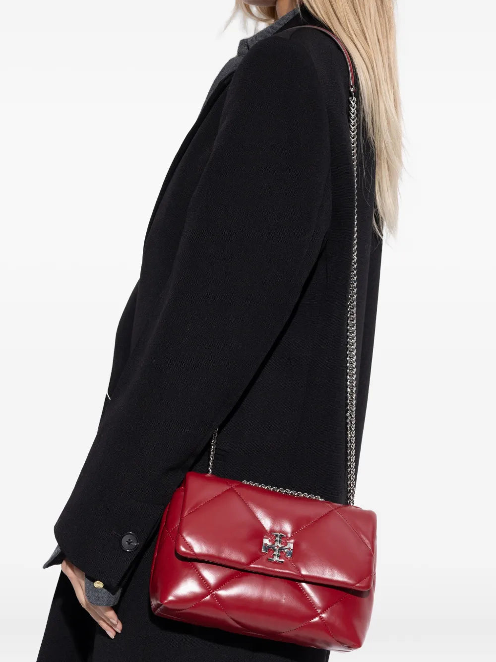Tory Burch small Kira diamond quilt shoulder bag