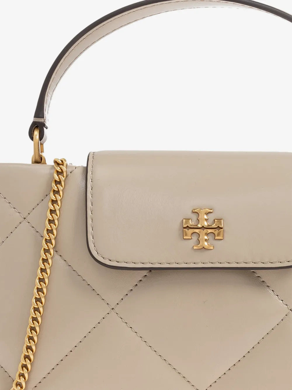 Tory Burch Kira diamond quilt top-handle bag